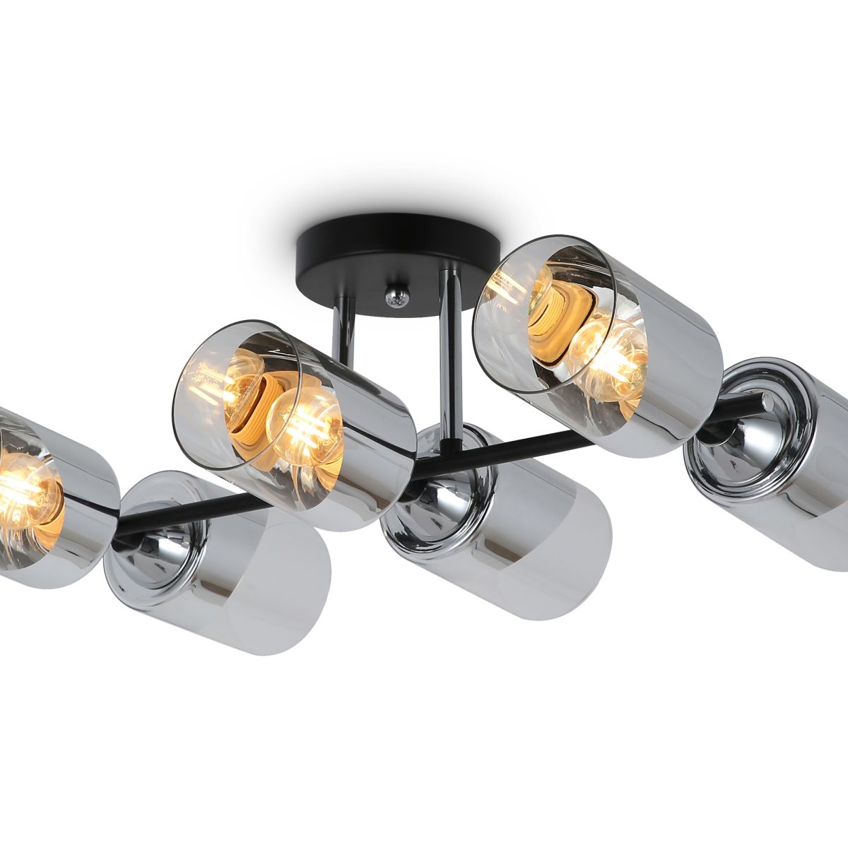 потолочная люстра freya dual fr5226pl-06b