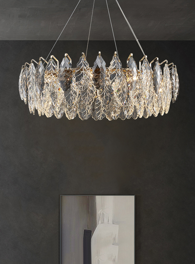 подвесная люстра delight collection d8011p/r-1000 gold/smoky