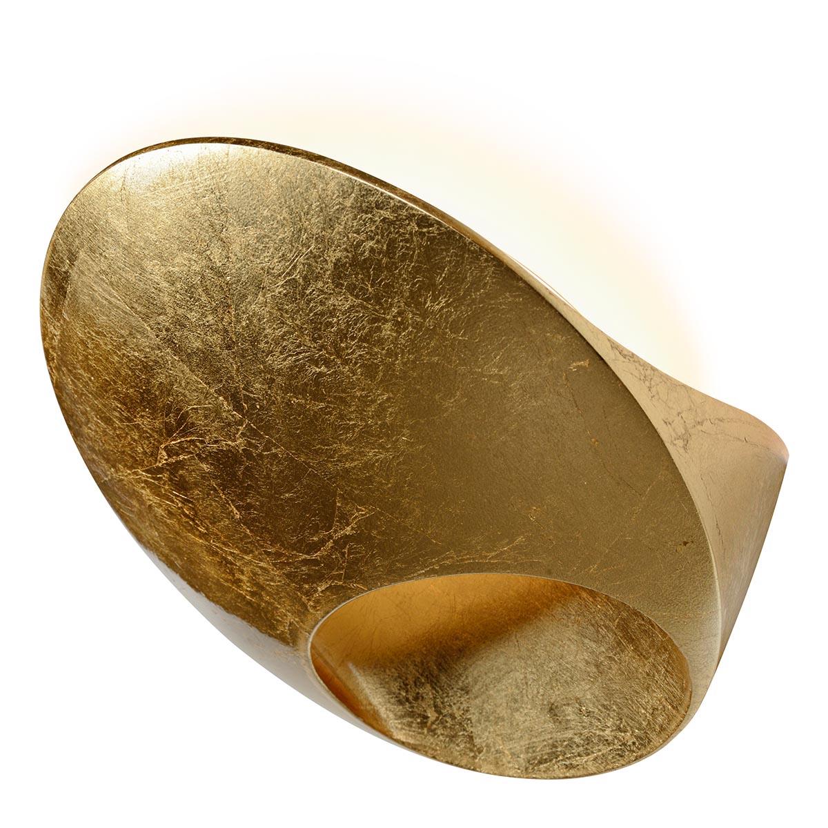 настенный светодиодный светильник iledex light flux zd8152-6w gold