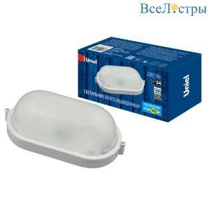 UWL-O01 100W/E27 IP54 WHITE Овал