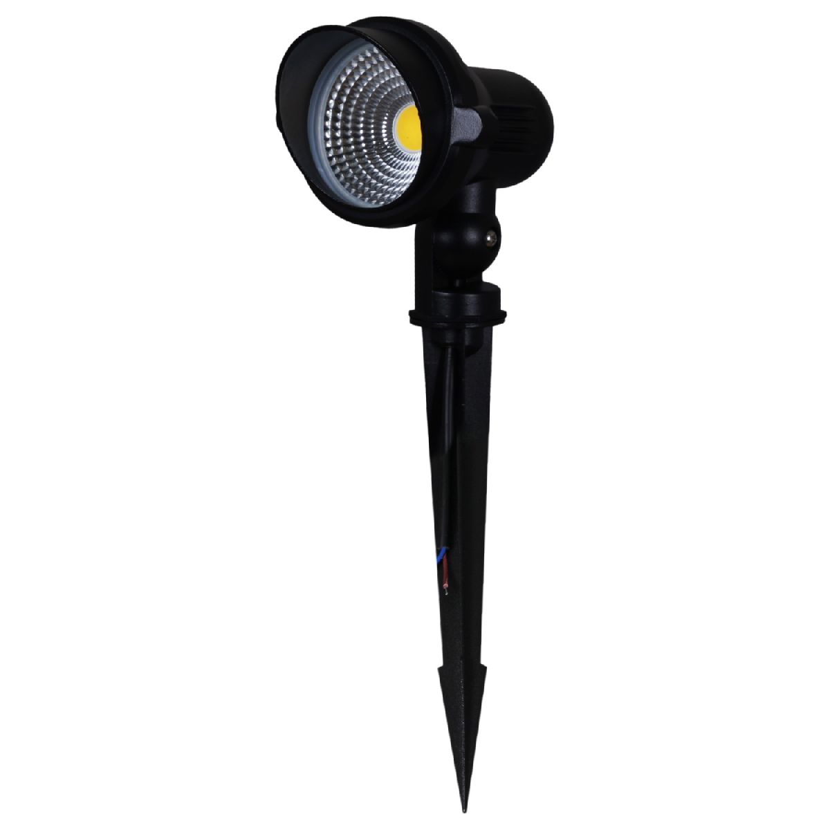 грунтовый светильник reluce 09401-0.7-001u led7w bk