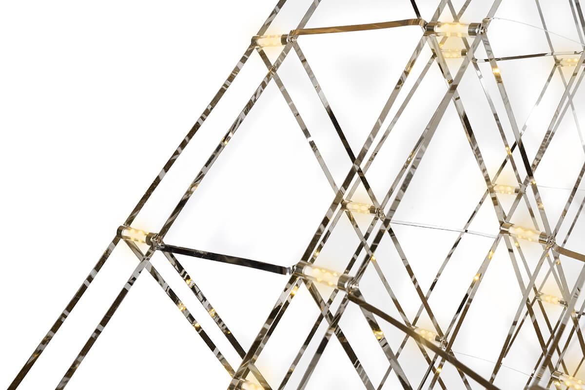 подвесной светодиодный светильник iledex stratosphere fq-600-100 cr