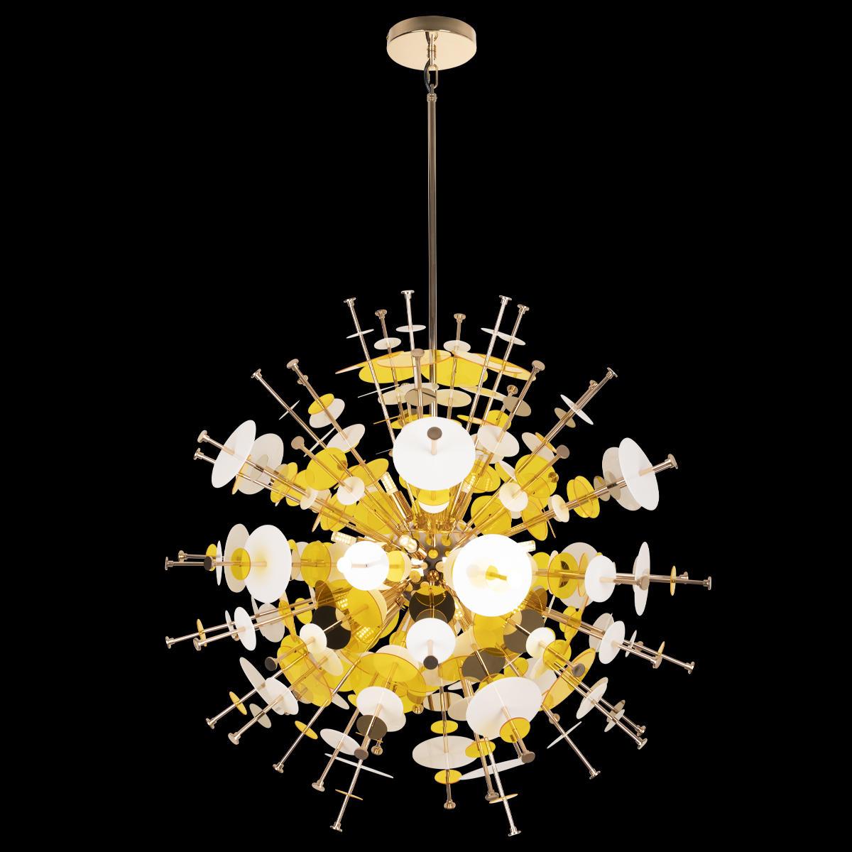 подвесная люстра loft it avenir 10137/720 gold