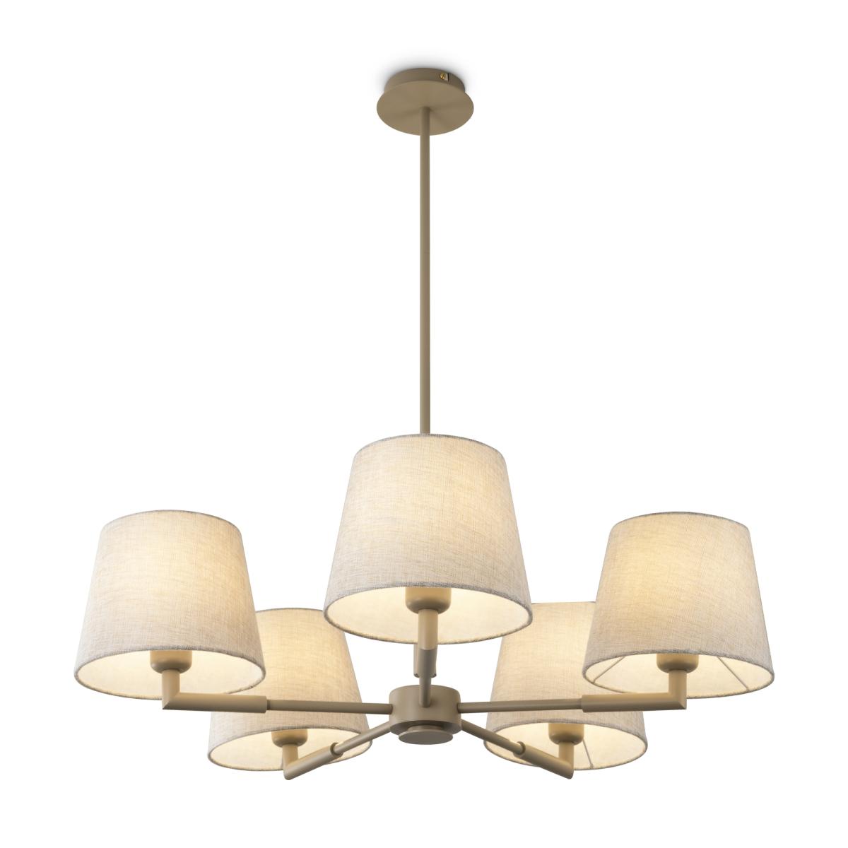 люстра на штанге freya butler fr2057pl-05bg