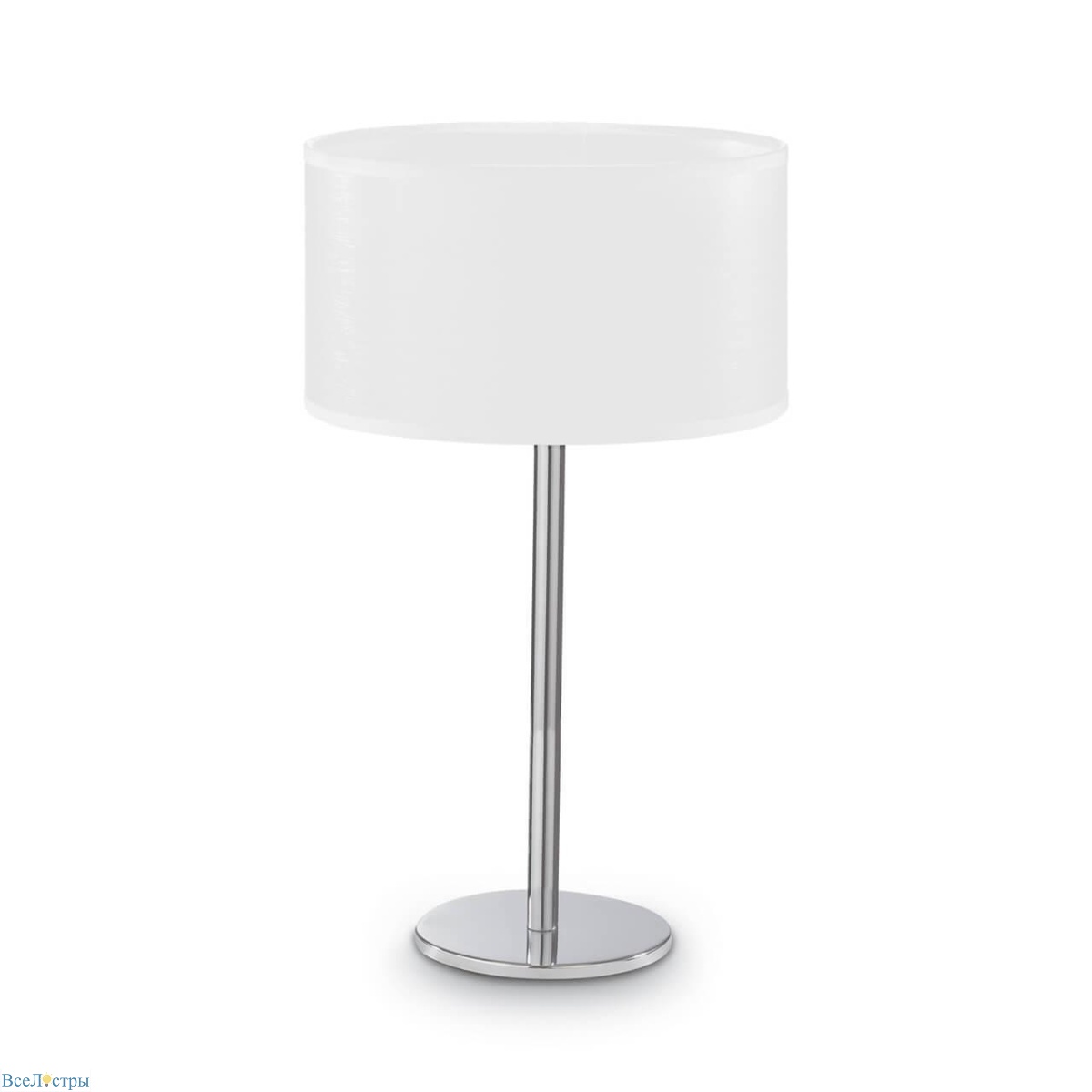 настольная лампа ideal lux woody tl1 bianco 143187