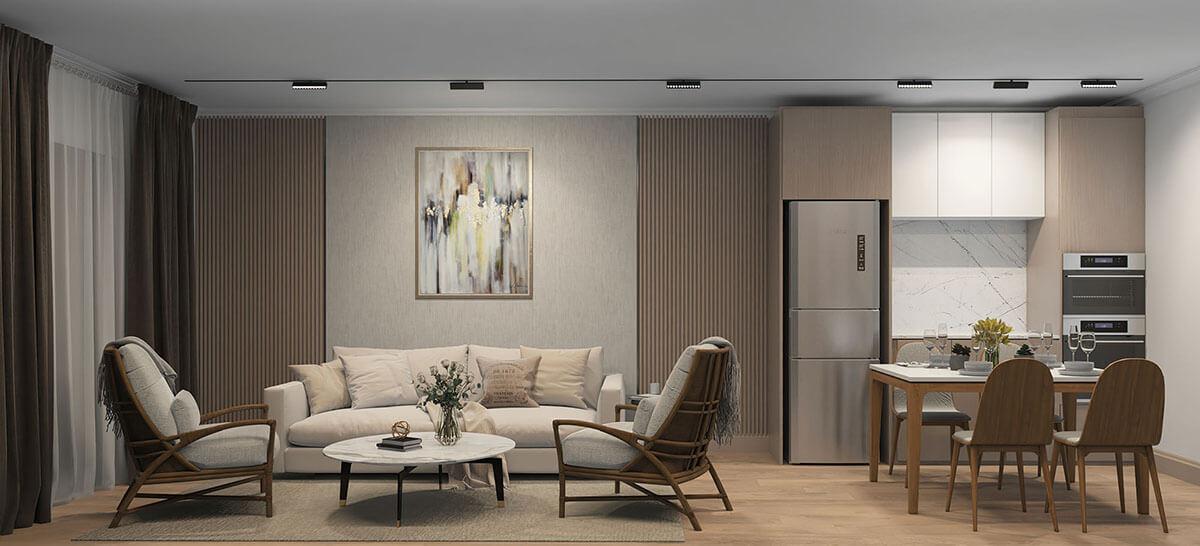 трековый светодиодный светильник denkirs dk8006-bk
