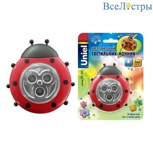 DTL-354 Божья Коровка/Red/3LED/3AAA