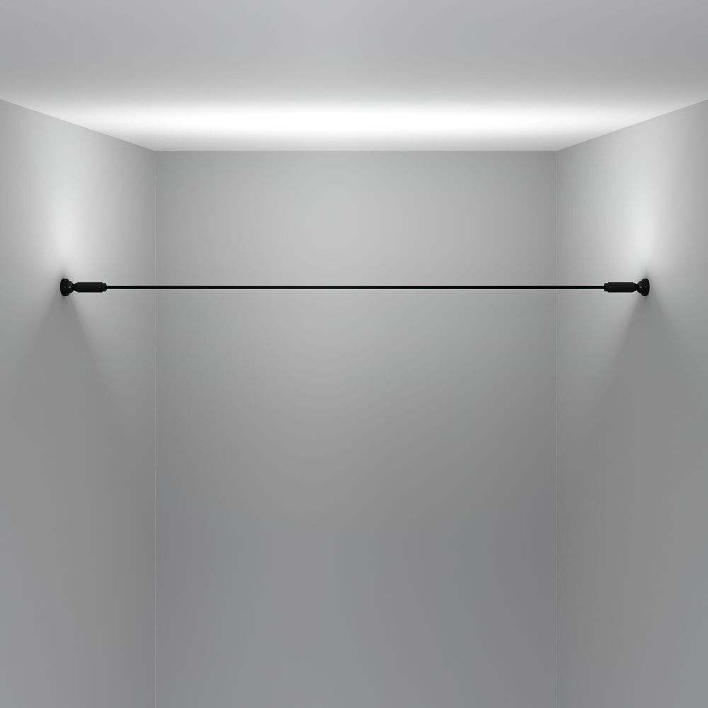 струнный светильник elektrostandard strongline 40127/led черный 4690389195662 a063379
