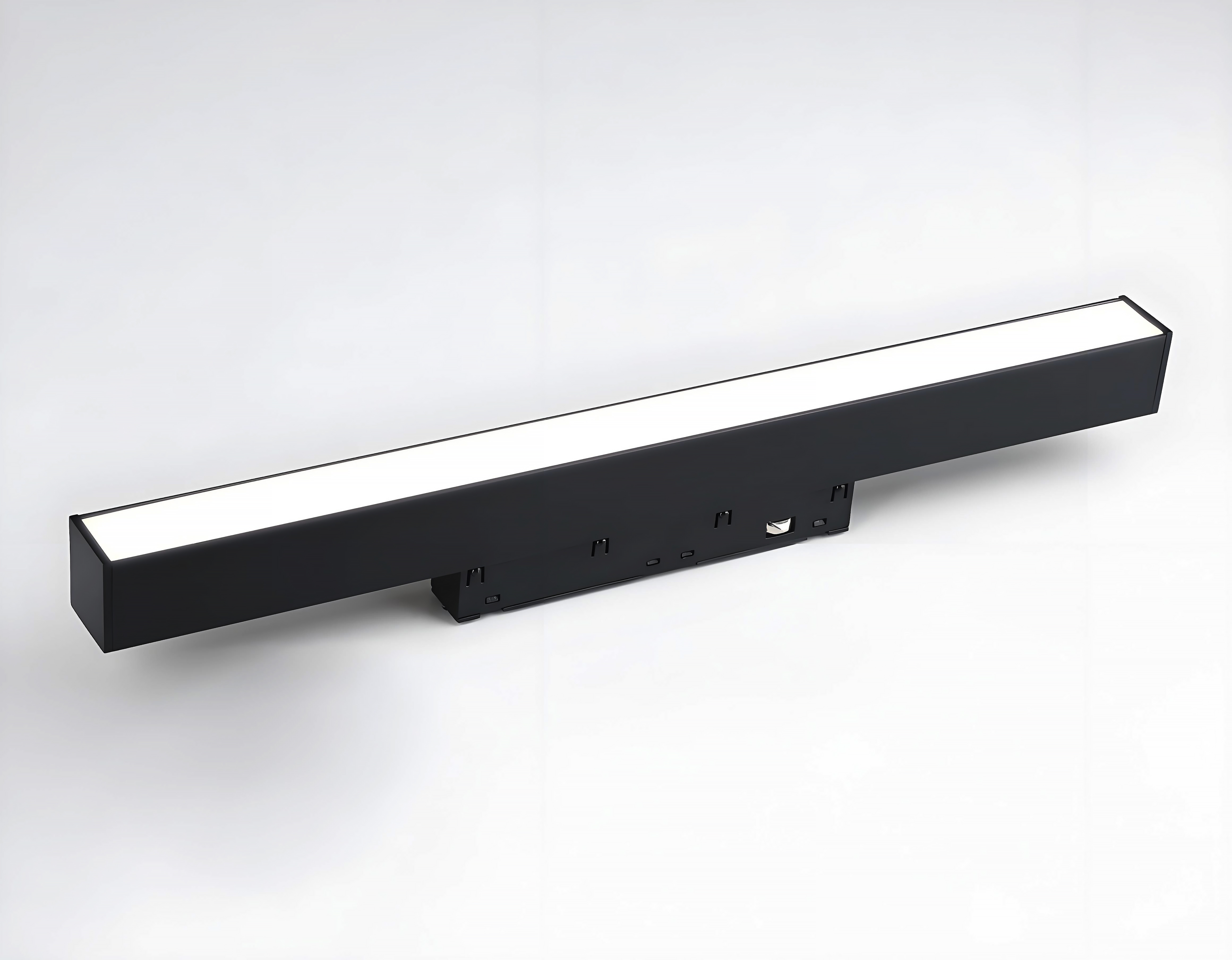 трековый линейный светильник eldeko hsbl_0150,300мм-3000к, 10вт, черный
