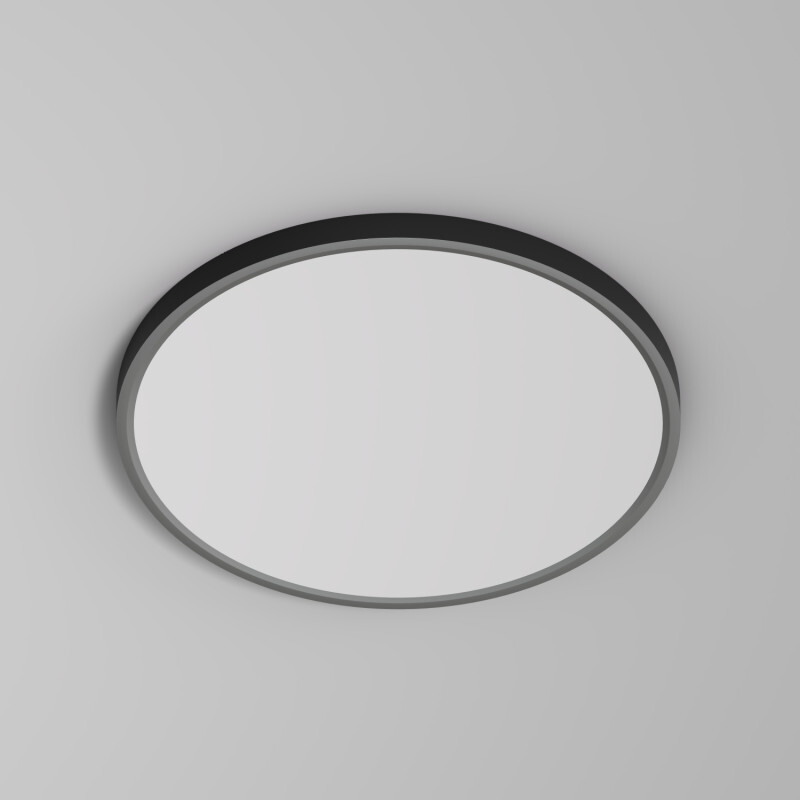 потолочный светильник denkirs thin dk6522-bk