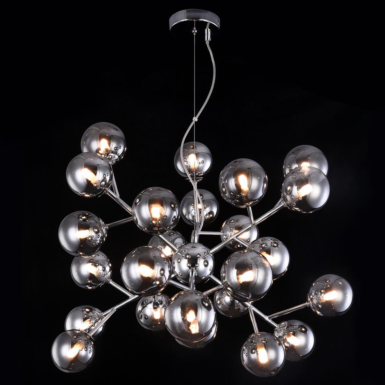 подвесная люстра maytoni dallas mod545pl-24ch