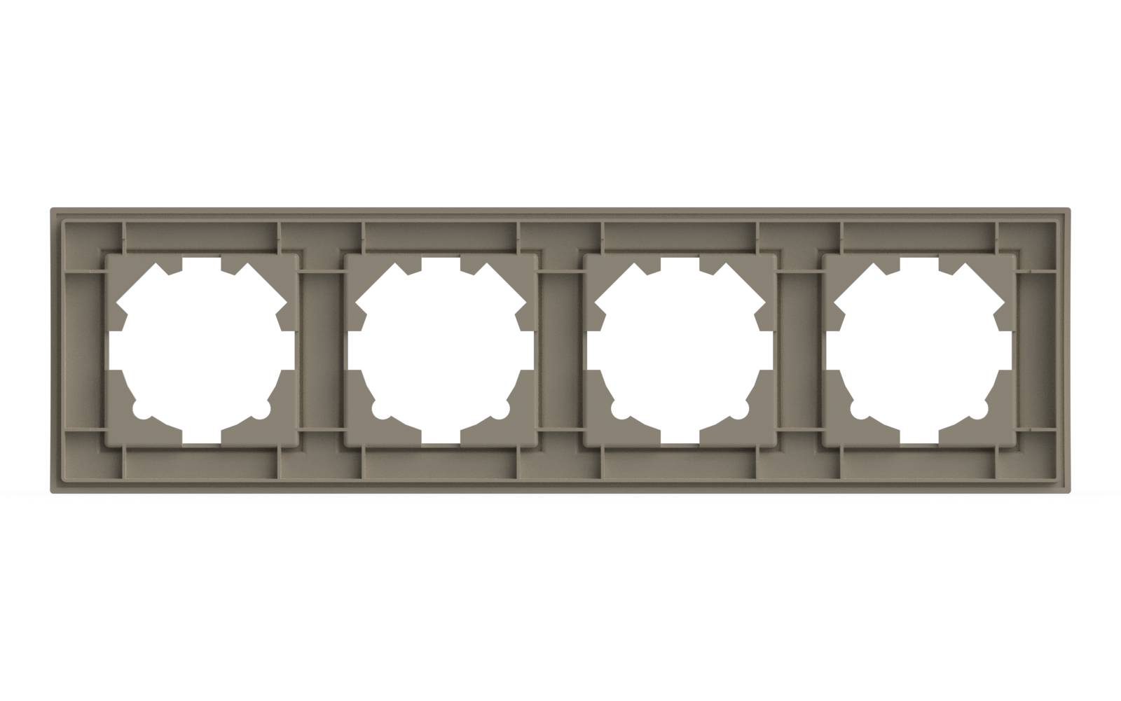 рамка четырехместная elbi zena 500-010300-228