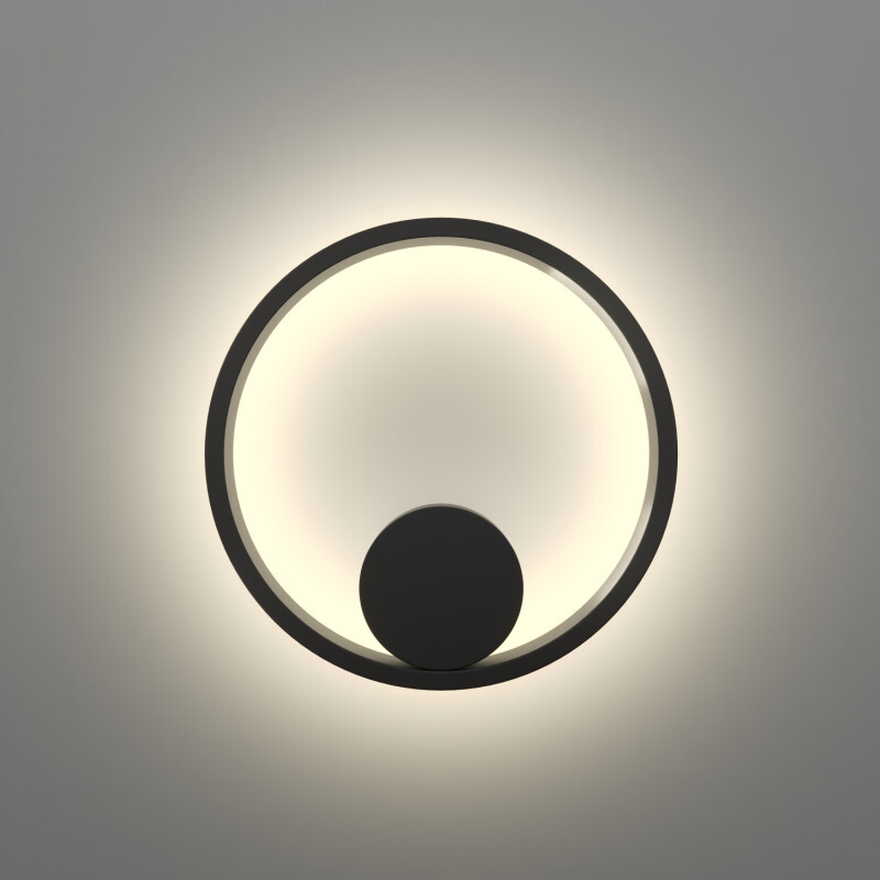 настенный светильник denkirs orbit dk5060-bk