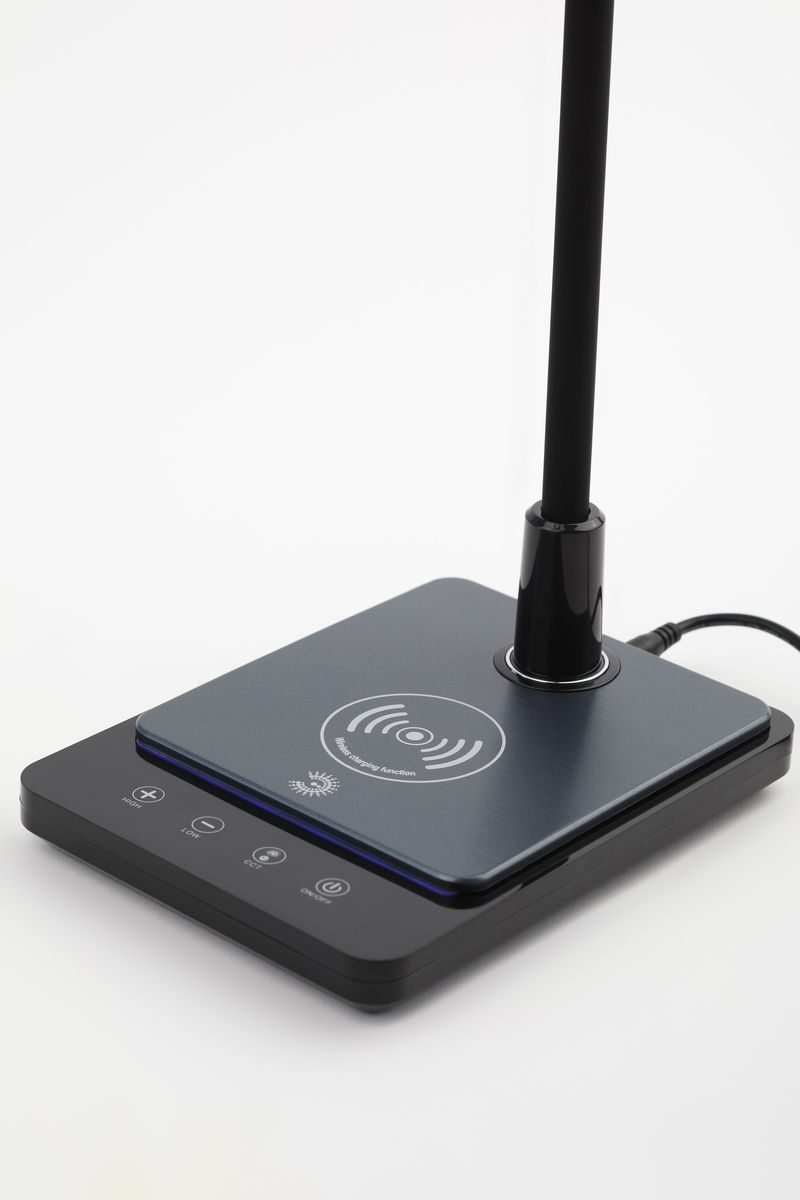настольная лампа эра nled-499-10w-bk б0052777