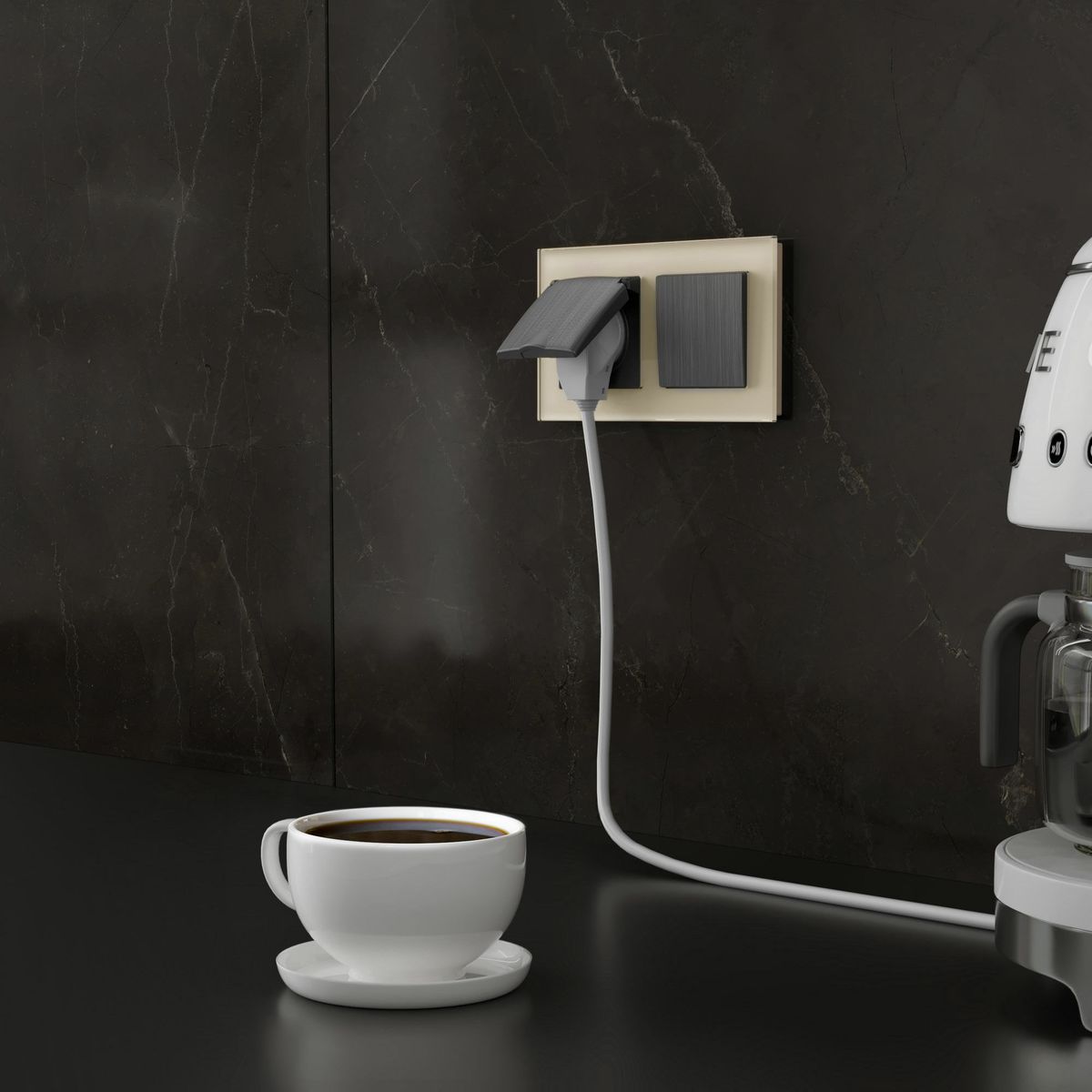 рамка на 2 поста werkel favorit молочный 4690389183409 w0021141