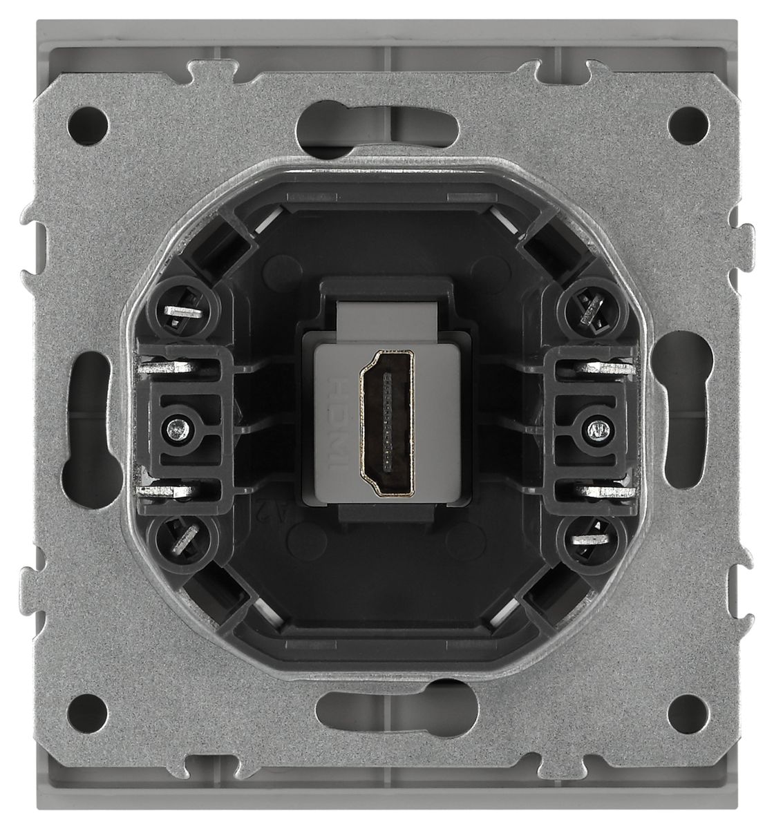 розетка эра arktik 16-3114-03 hdmi алюминий б0070506