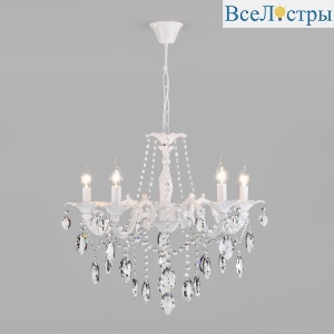 10108/5 белый/прозрачный хрусталь Strotskis