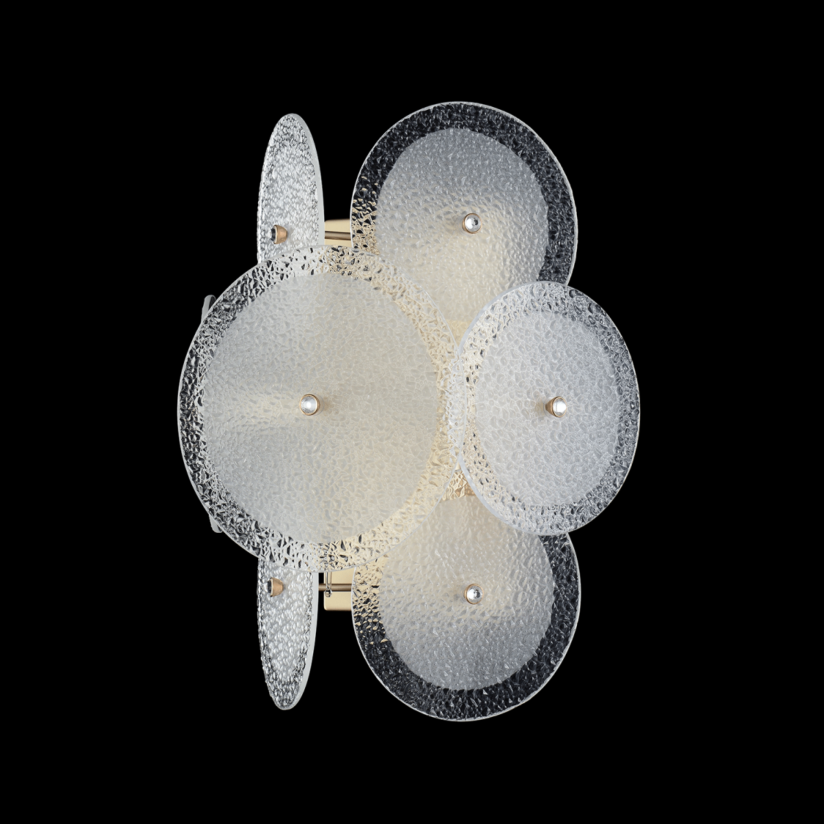 настенный светильник crystal lux dandelion ap2 gold
