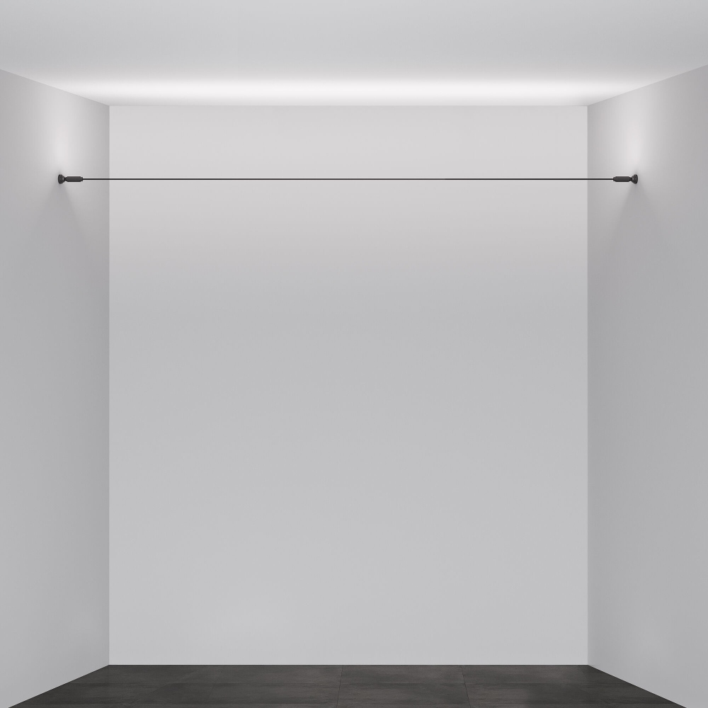 струнный светильник elektrostandard strongline 40127/led черный 4690389195662 a063379