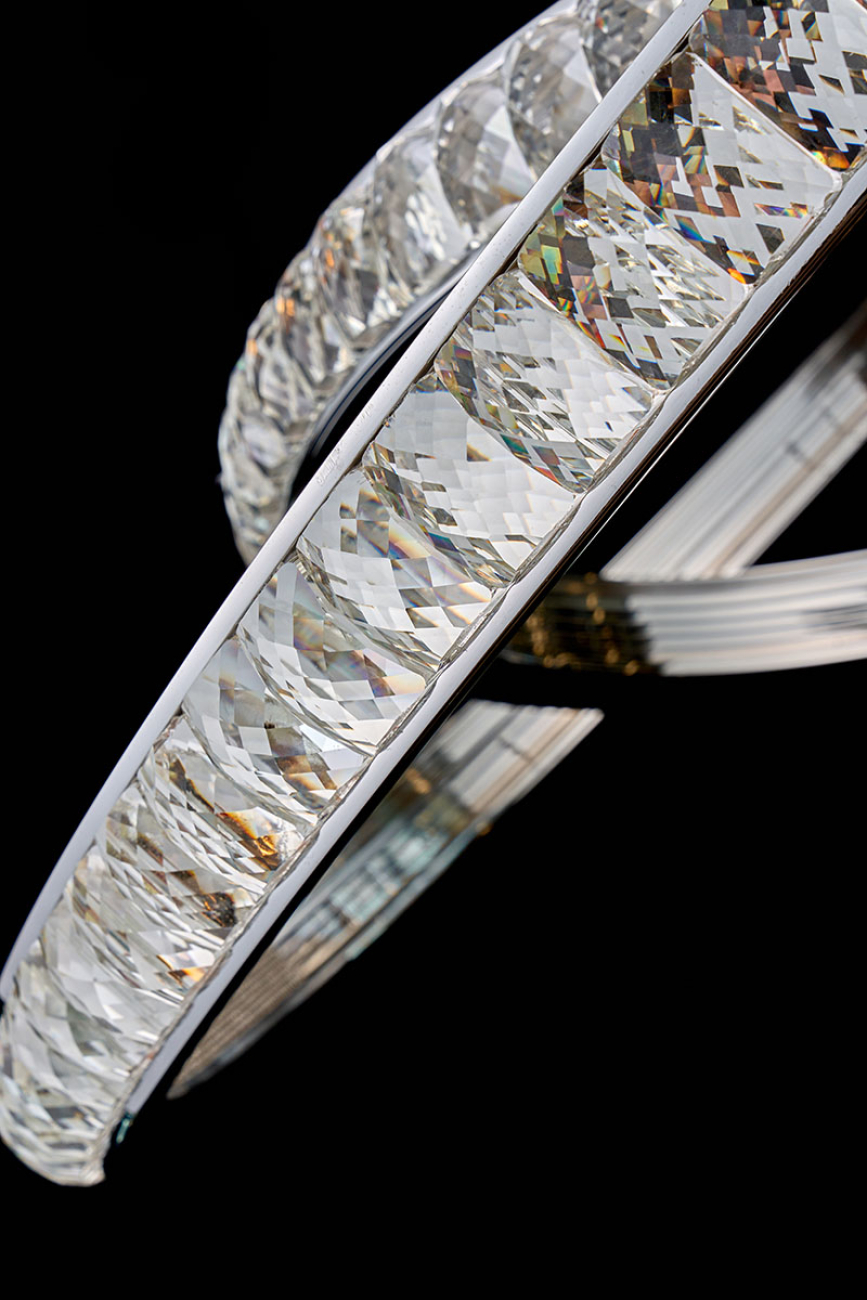 подвесная люстра colisee le7718/800-2k chrome