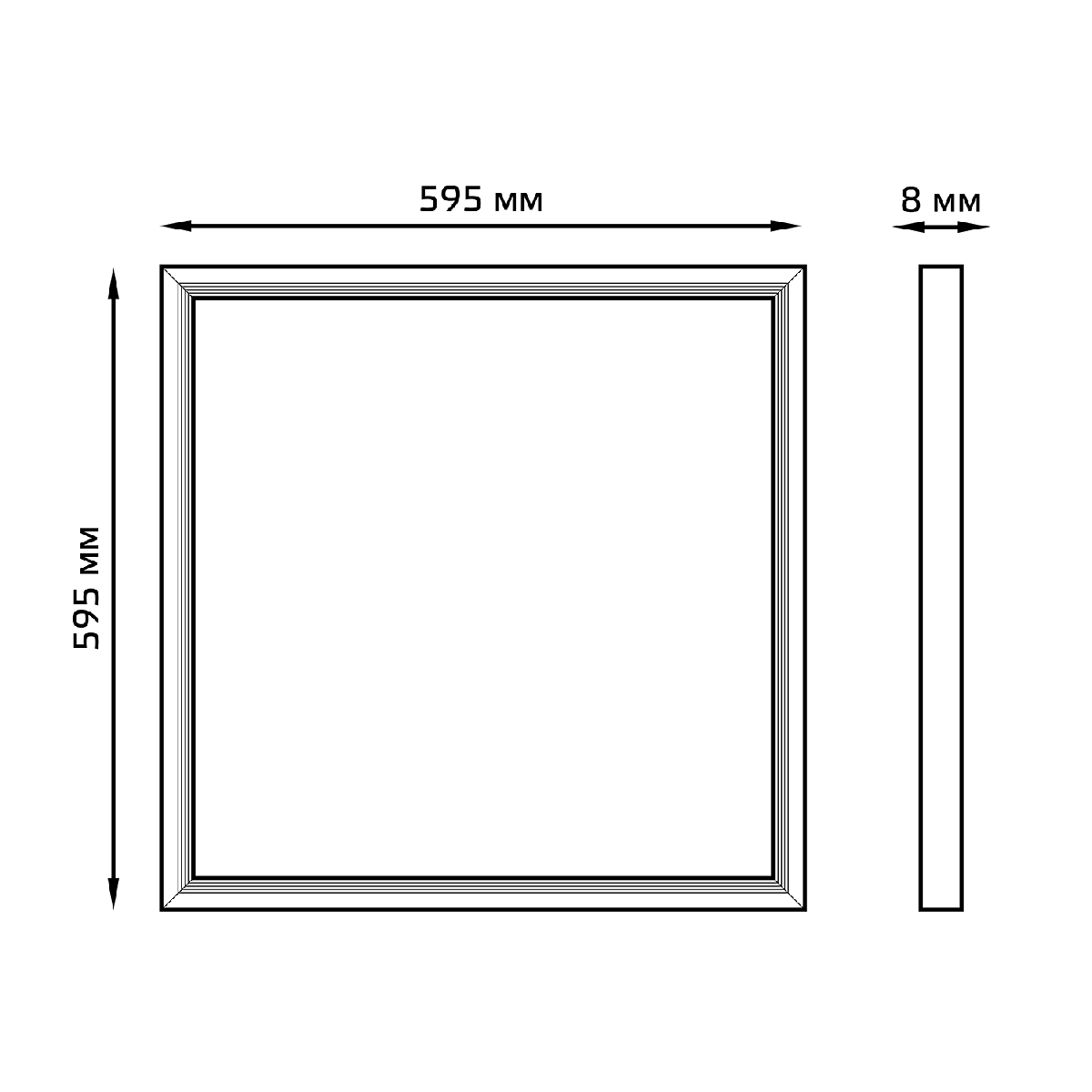потолочный светильник gauss 846511340