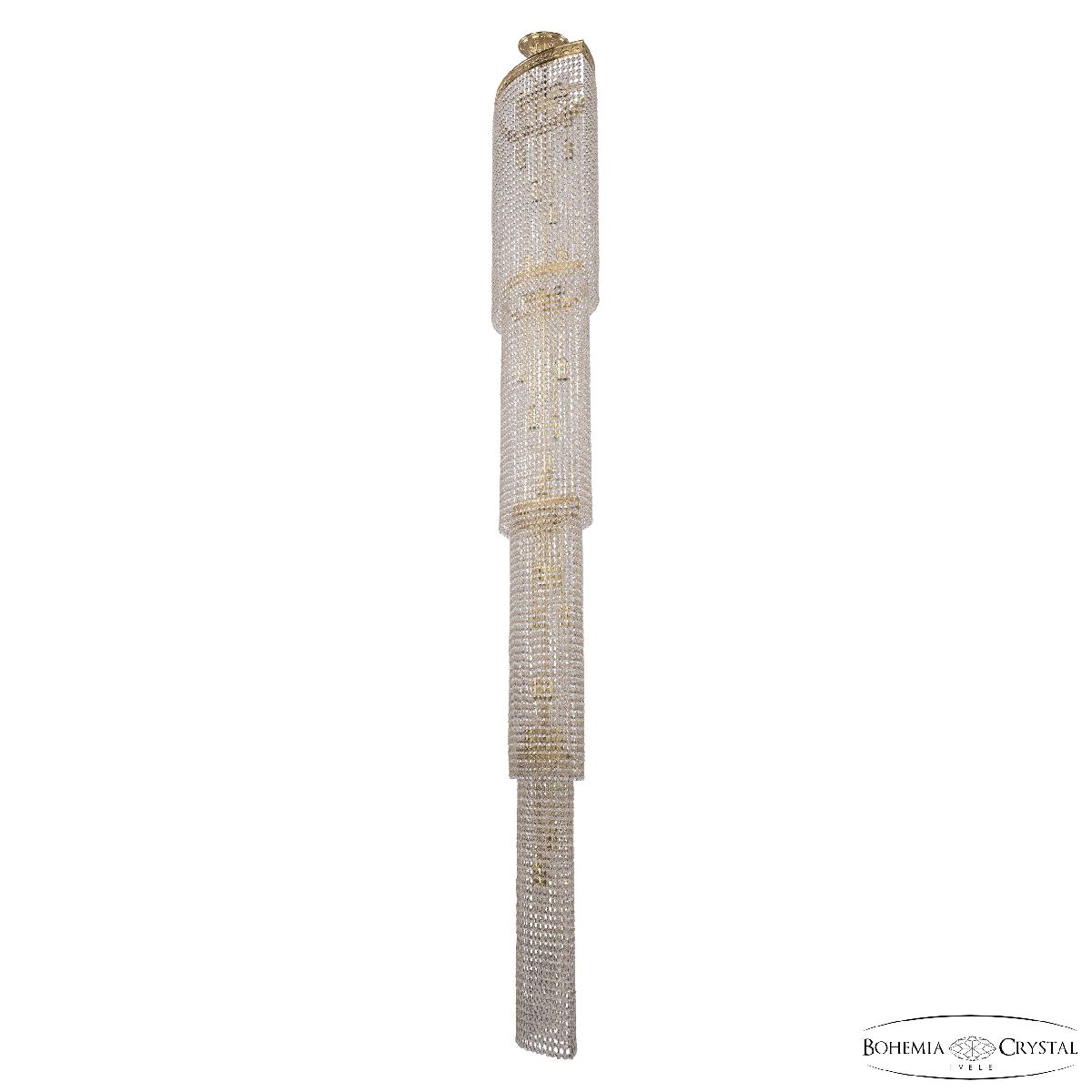 каскадная люстра bohemia ivele crystal 83303/55iv-250 g