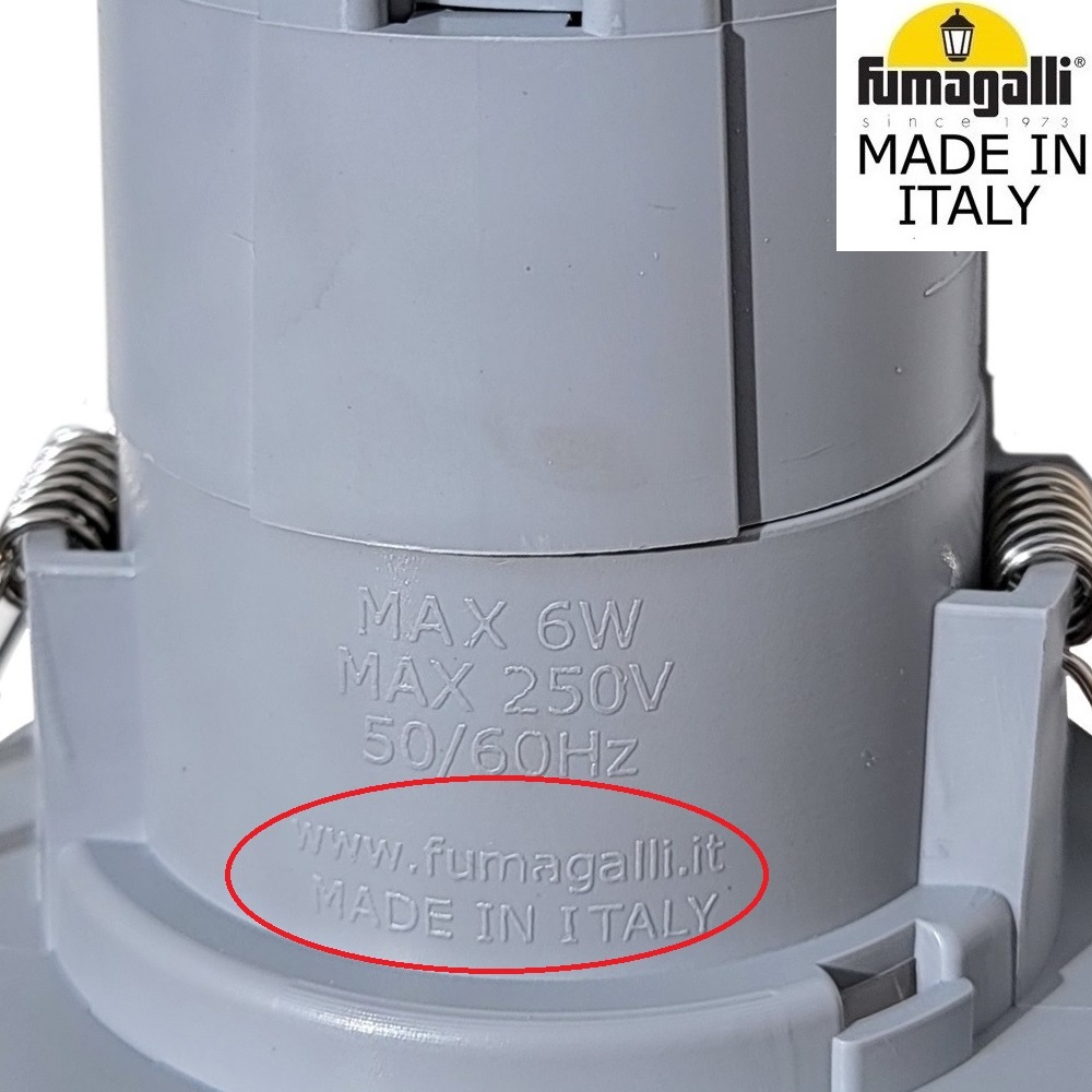 уличный встраиваемый светильник fumagalli teresa 3l0.000.000.lyu1l