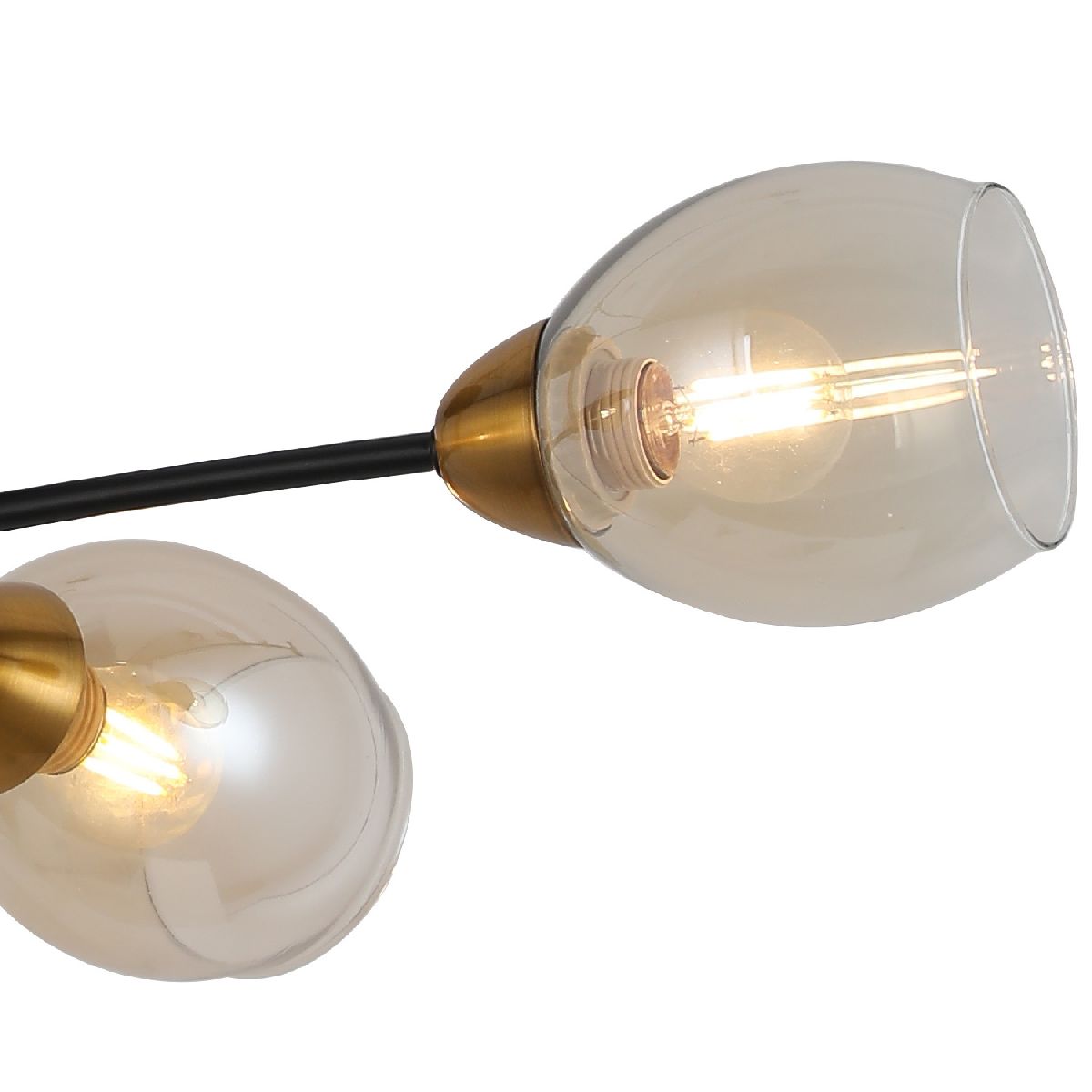 потолочная люстра illumico il8263-4cou-79 bk gd celeste