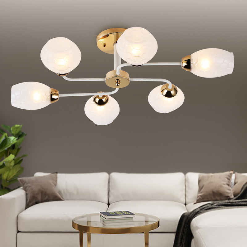 люстра на штанге rivoli sabre 3128-306 б0054862