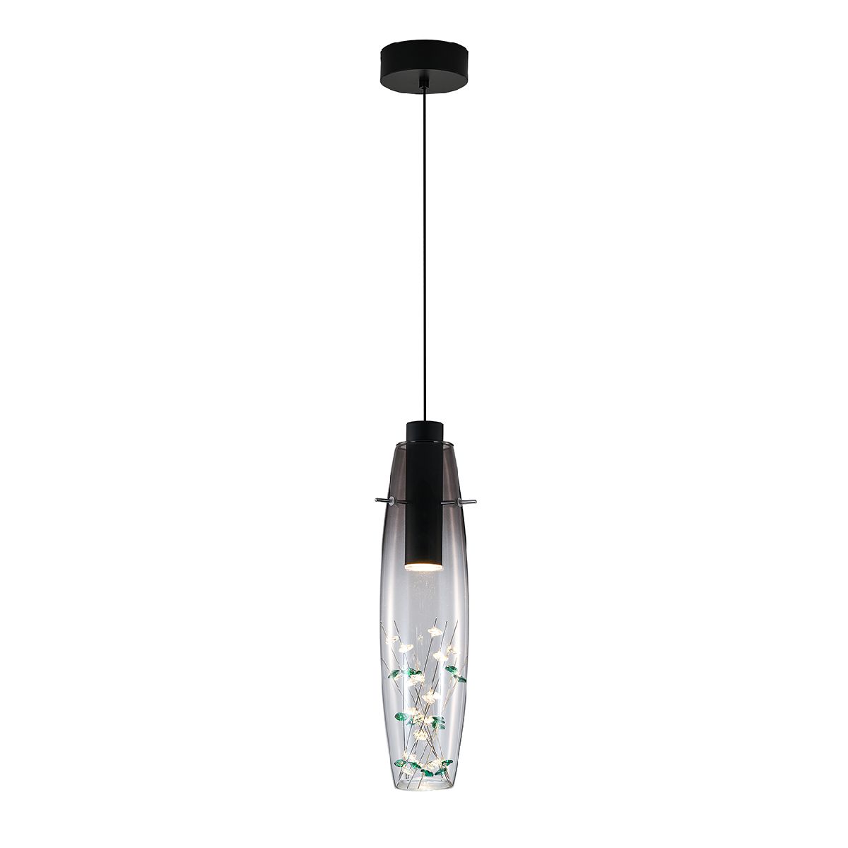 подвесной светильник indigo tesoro 11063/1p green v000140l