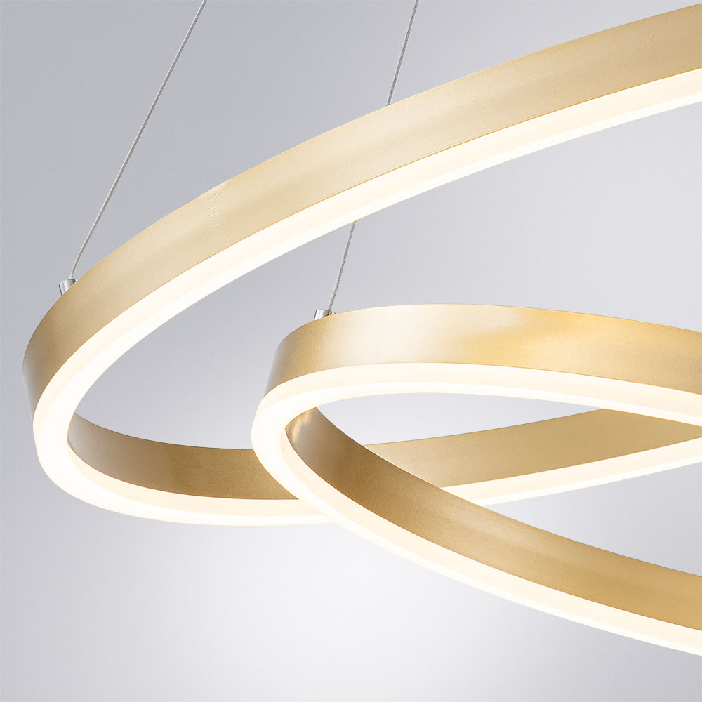 подвесная люстра arte lamp siren a2548sp-75go