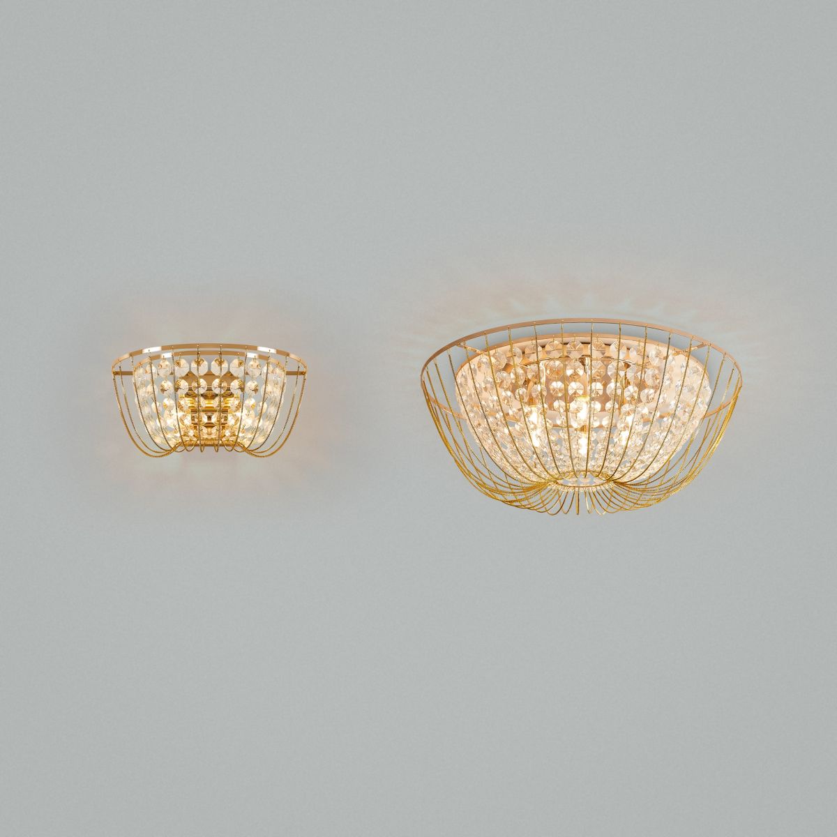 потолочная люстра freya pava fr1016cl-06g