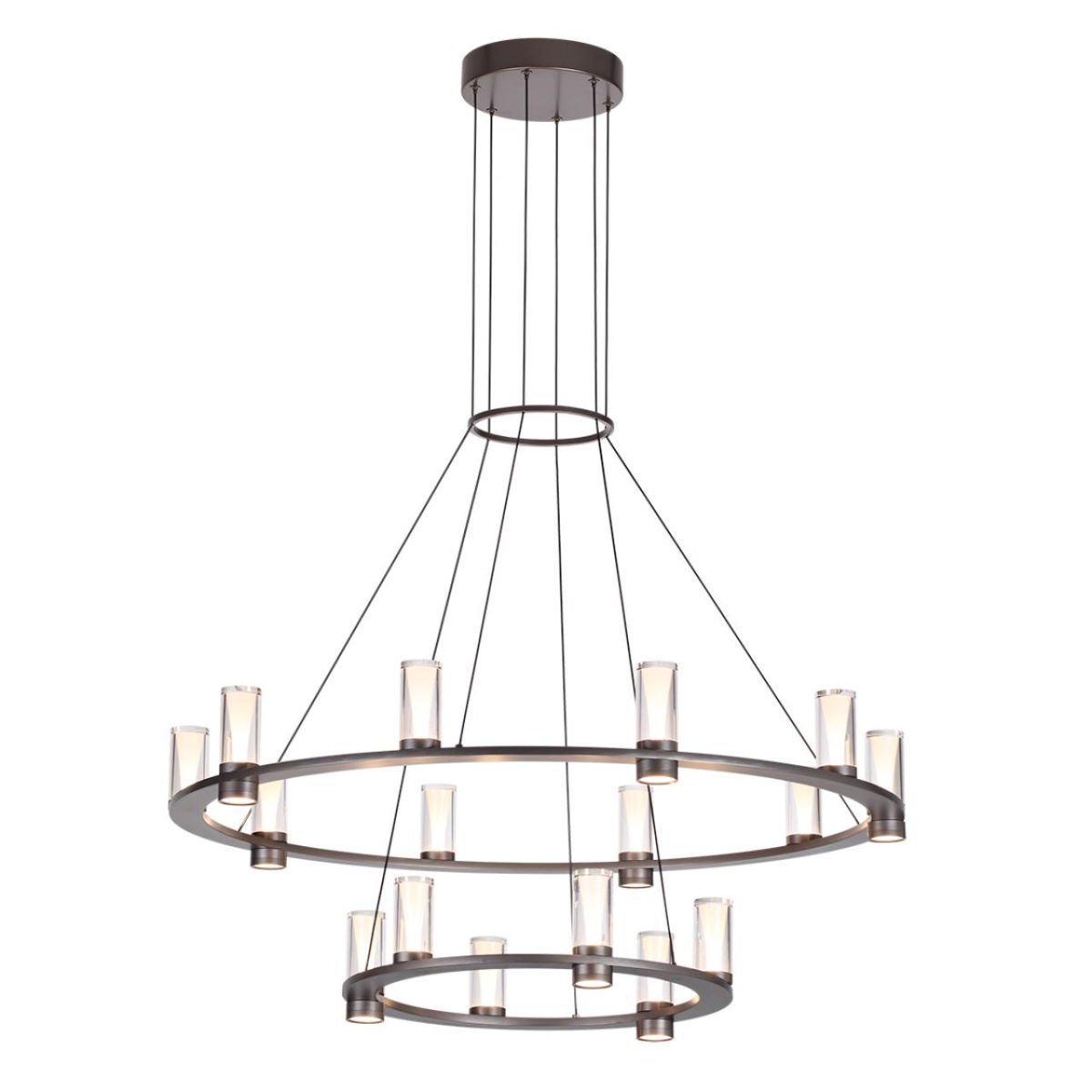 подвесная люстра odeon light hightech defance 7143/110l