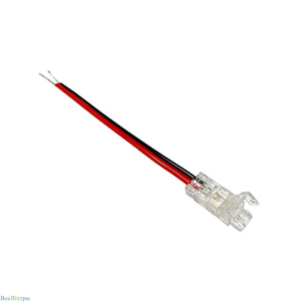 соединитель лента-блок питания 7мм для ленты cob шириной 5 мм ld188 51880