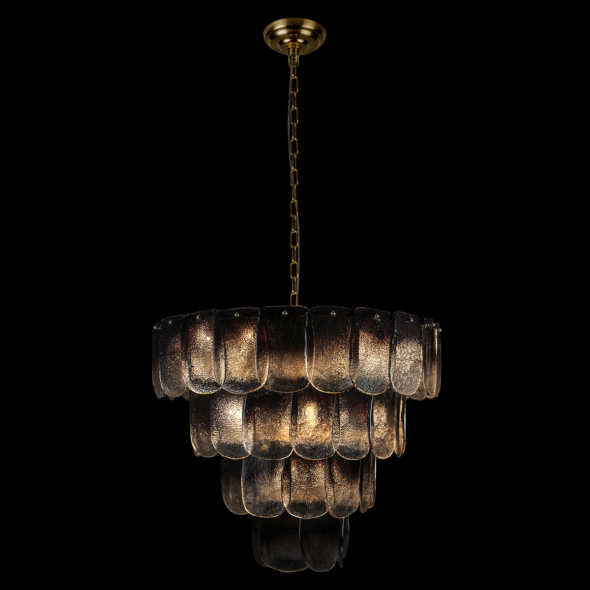 подвесная люстра loft it gradient 10482/600 smoke