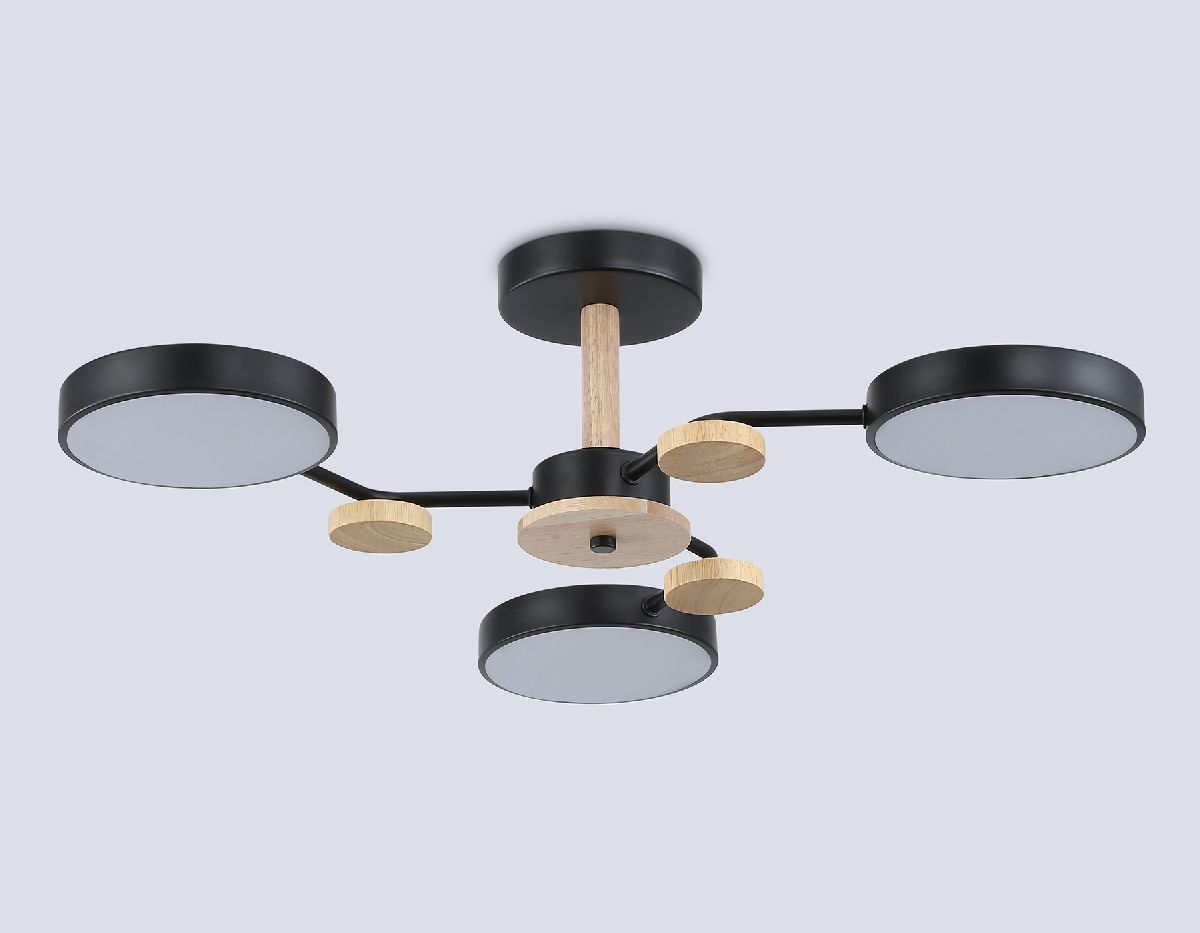 люстра на штанге ambrella light linetech comfort fl4857