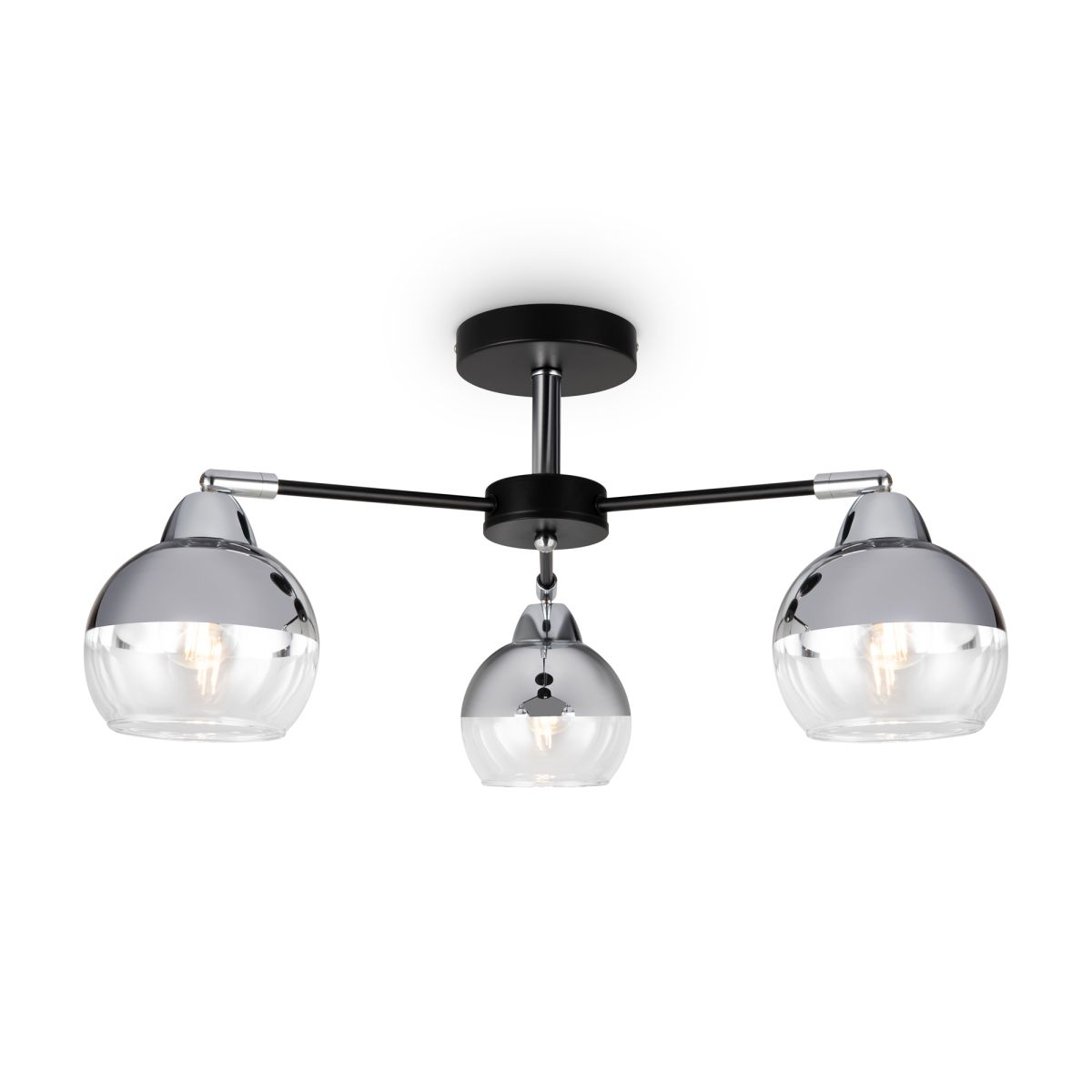 люстра на штанге freya jasper fr5225pl-03b