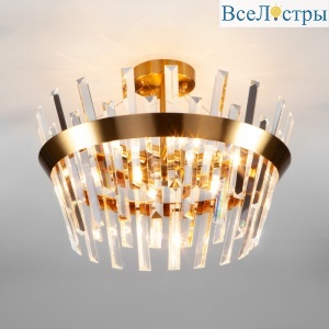 10111/5 золотая бронза / прозрачный хрусталь Strotskis Smart