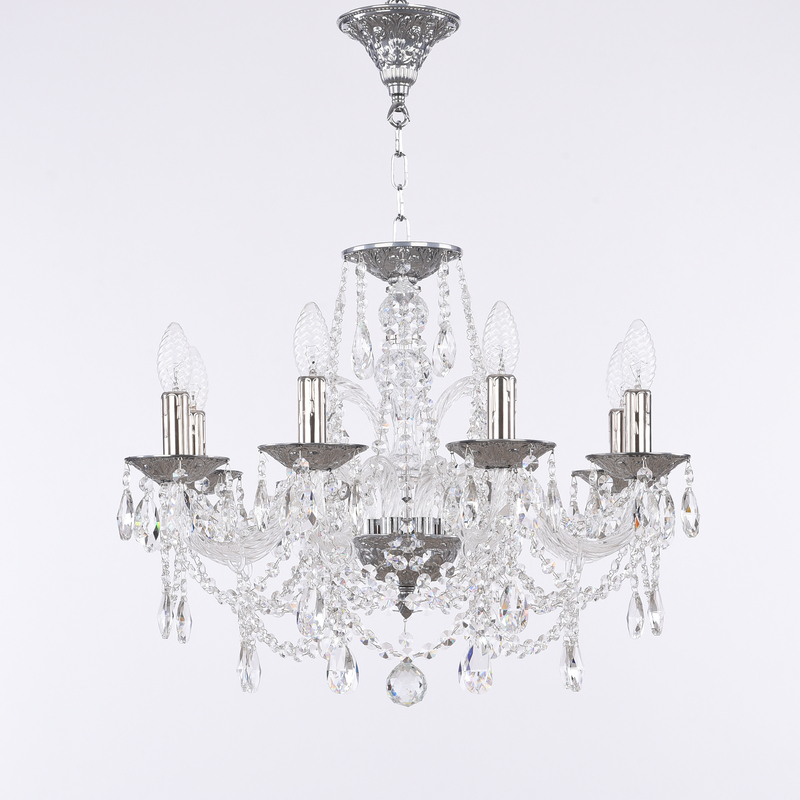 подвесная люстра bohemia ivele crystal al16311/8/195 cg
