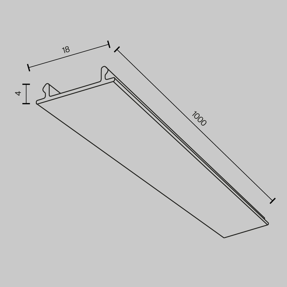 декоративная накладка 1шт maytoni unity/trinity tra001do-1w