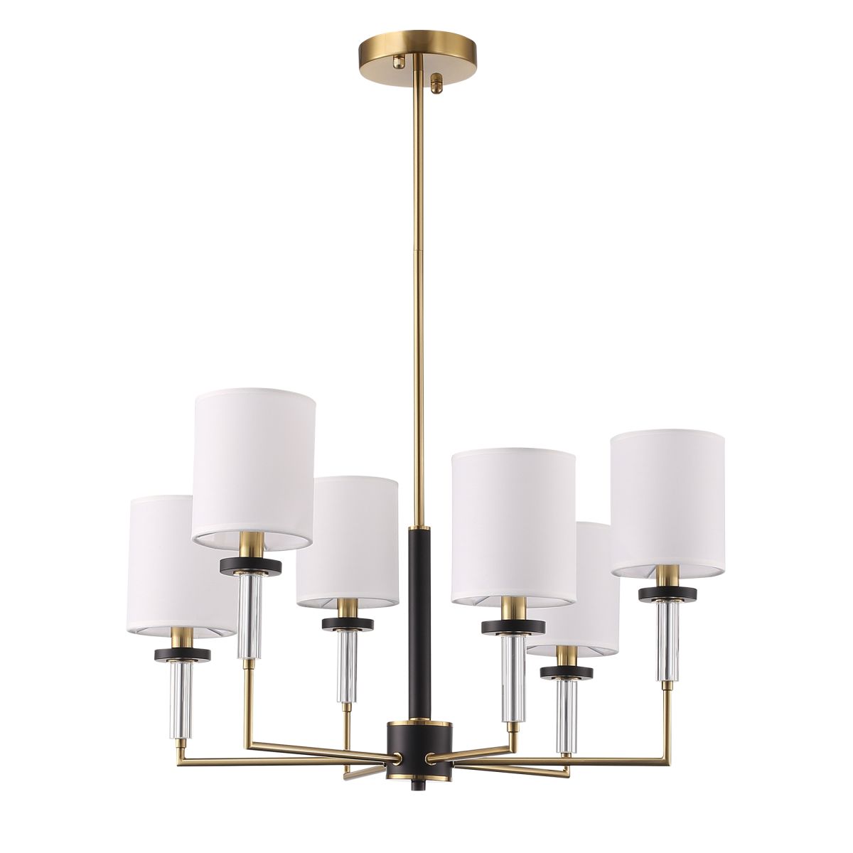 люстра на штанге st luce веритас sl1404.303.06