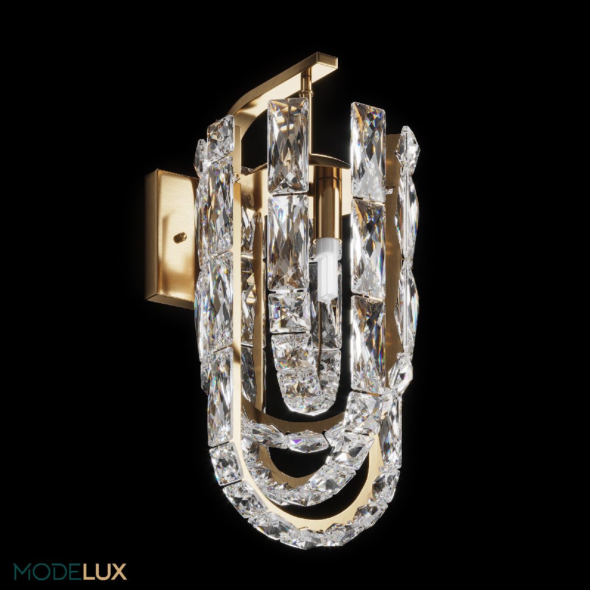 бра modelux ml.6621.02 bs