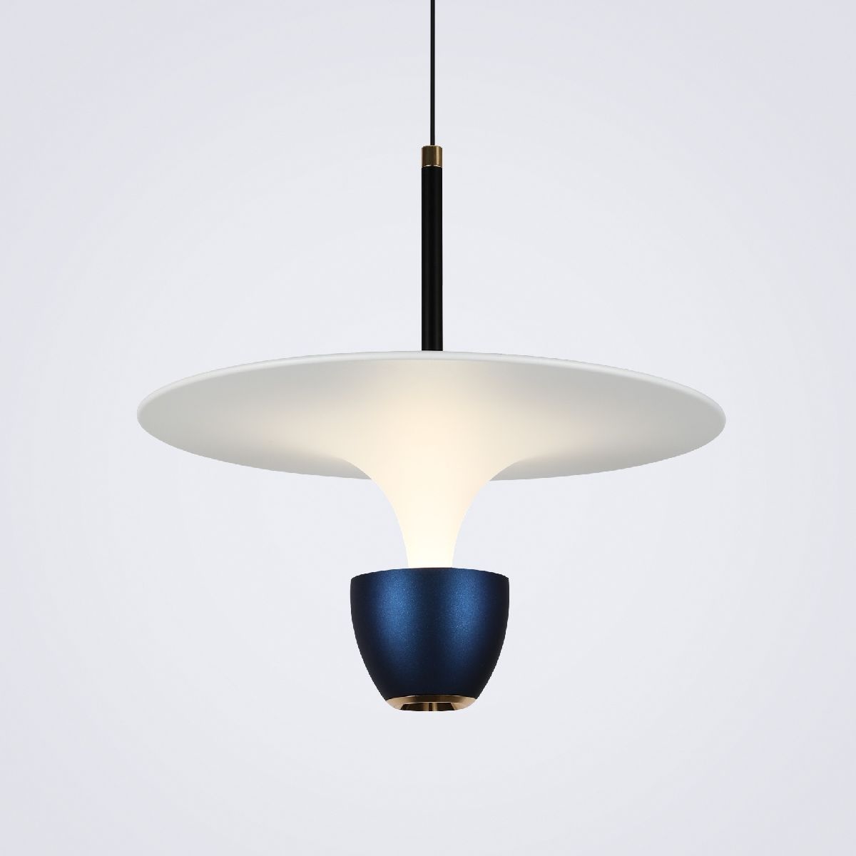 подвесной светильник led4u l8755-1 bl