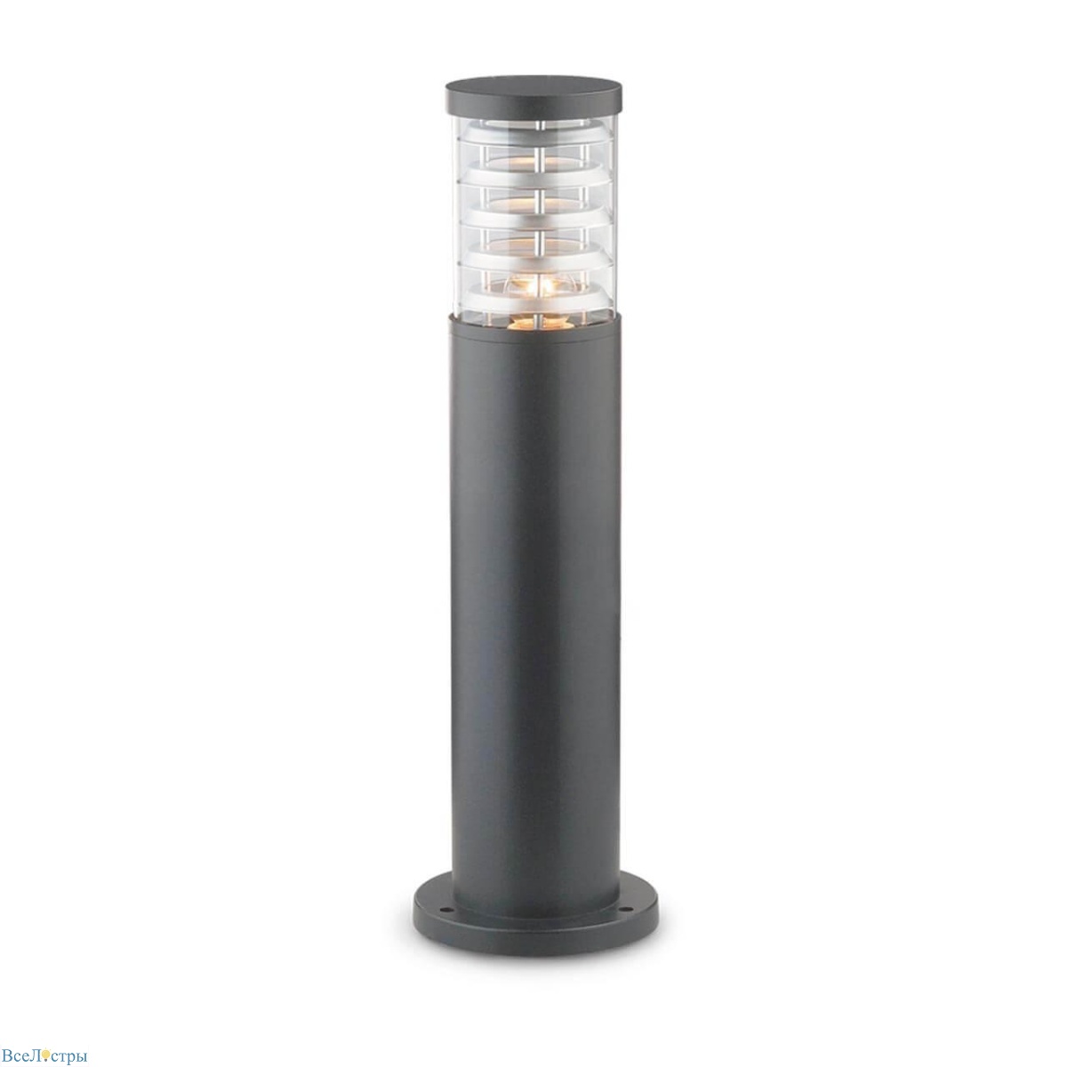 уличный светильник ideal lux tronco pt1 h40 antracite 248257