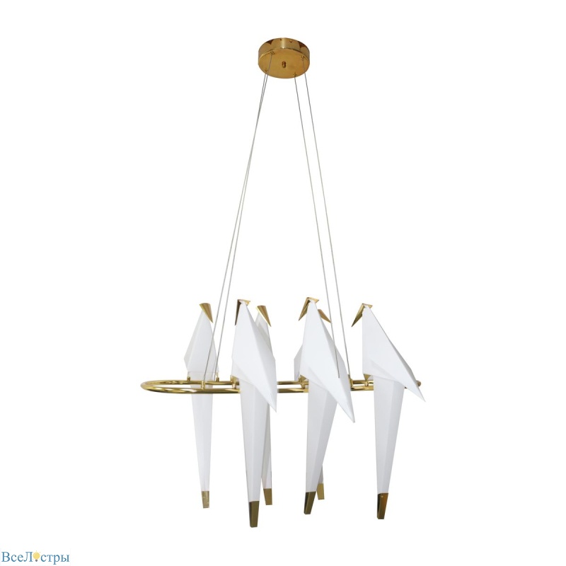 подвесной светодиодный светильник moderli birds v3073-6pl