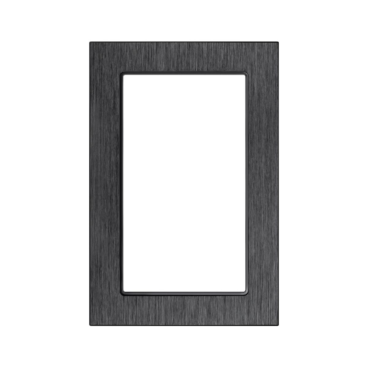 рамка двухместная arlight frm-presto-als-d-bk 043852