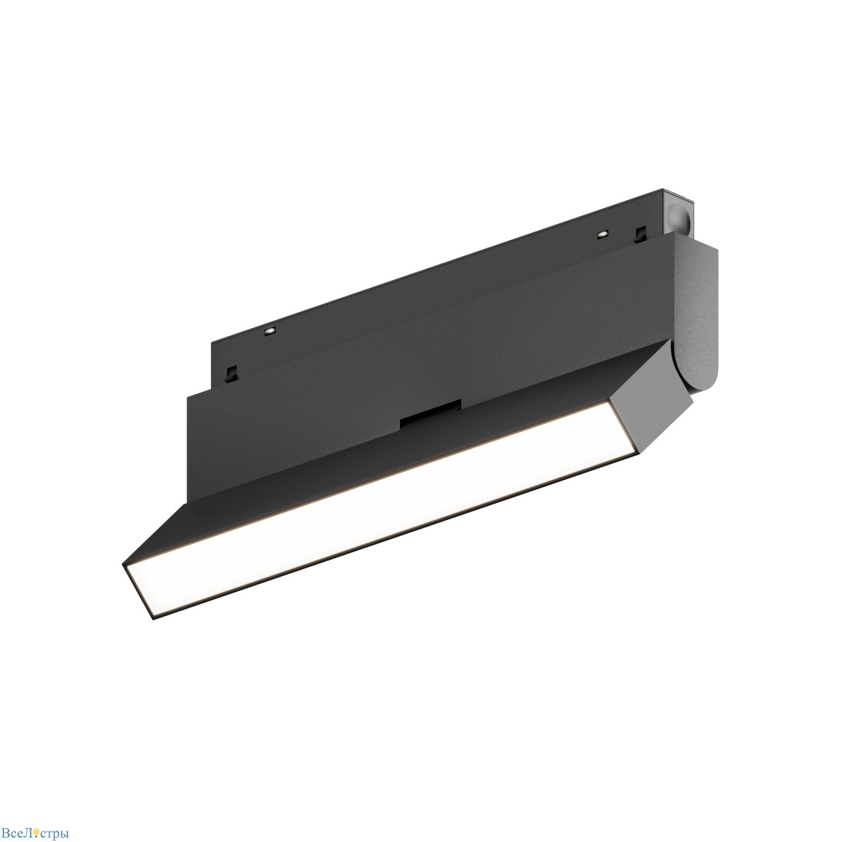 трековый линейный светильник eldeko hsbl_0082, 12вт-4000к, чёрный