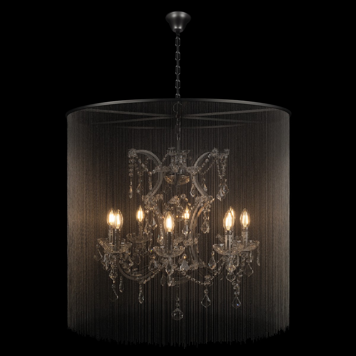 подвесная люстра loft it vaille crystal 10450/800