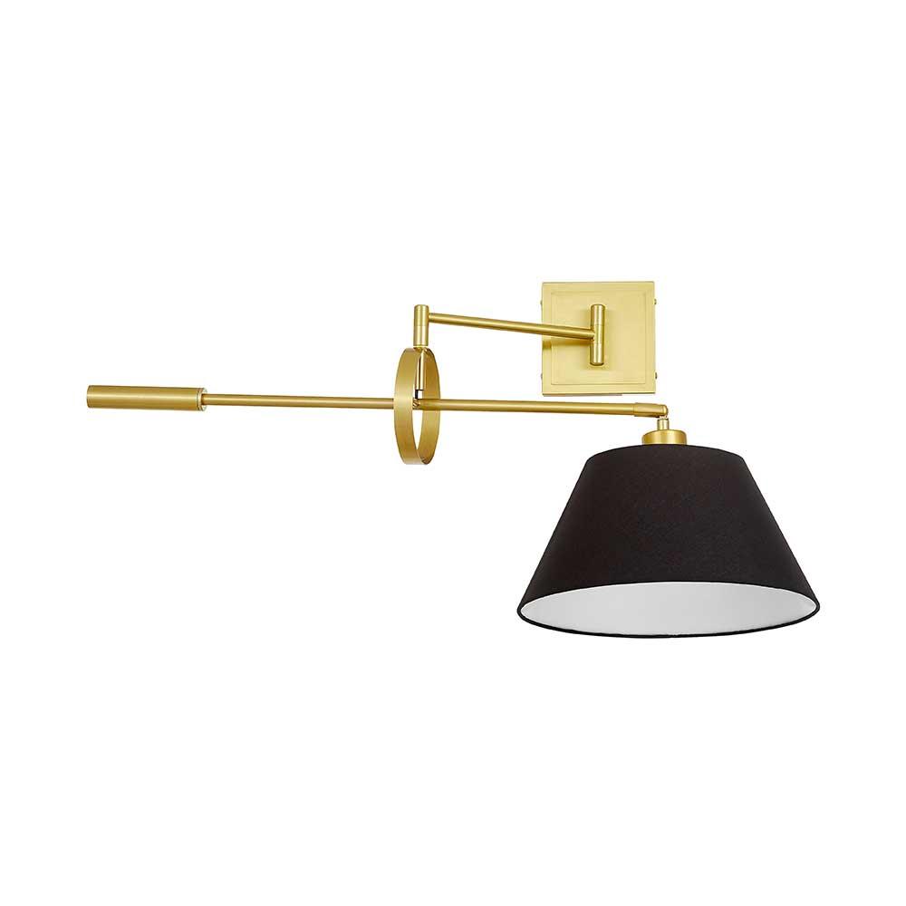бра lumina deco brantol ldw 1124 md+bk
