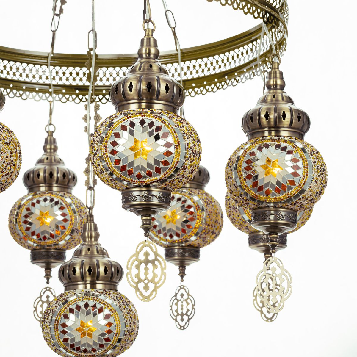 подвесная люстра citilux каир cl419185